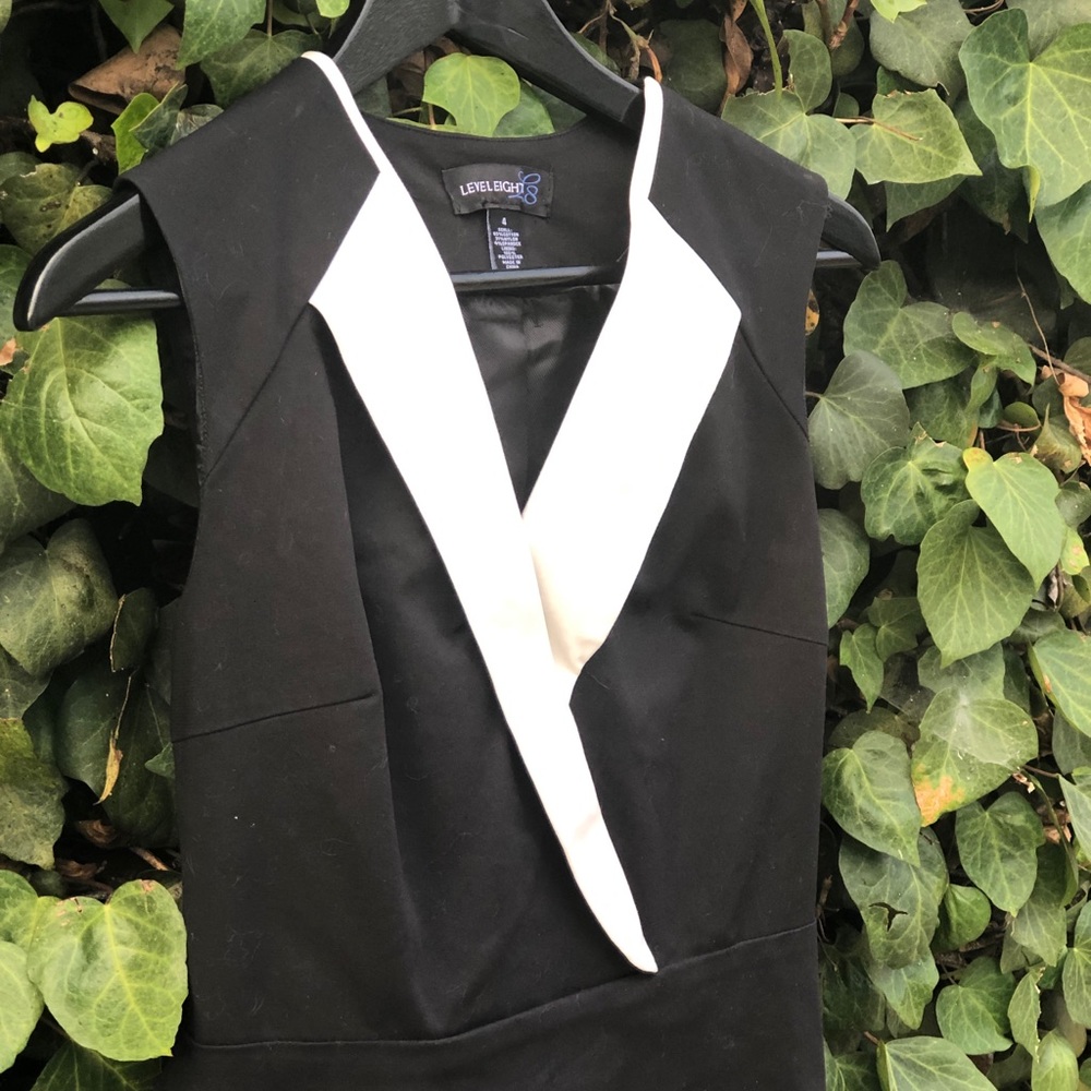 Used Black and white dress